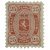 Malli 1875 punainen postimerkki 0
