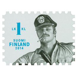 Tom of Finland  postimerkki 1 luokka
