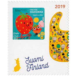Äitiyspakkaus - Ruokalappu postimerkki kotimaa ikimerkki