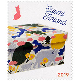 Äitiyspakkaus - Vuodelaatikko  postimerkki kotimaa ikimerkki