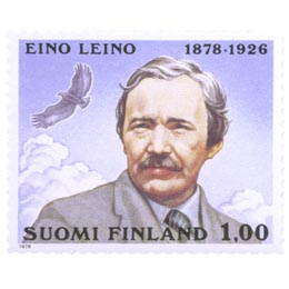 Eino Leinon syntymästä 100 vuotta  postimerkki 1 markka