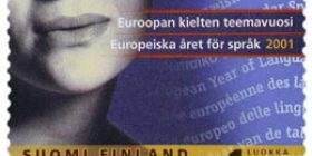 Euroopan kielten teemavuosi  postimerkki 1 luokka