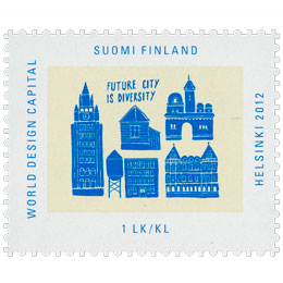Future City - Future City  postimerkki 1 luokka