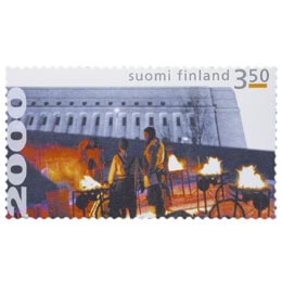 Helsinki 2000 - Valon voimat -festivaali  postimerkki 3