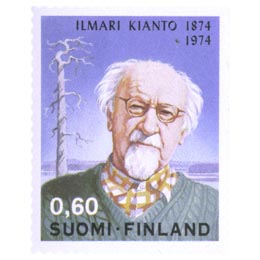 Ilmari Kiannon syntymästä 100 vuotta  postimerkki 0