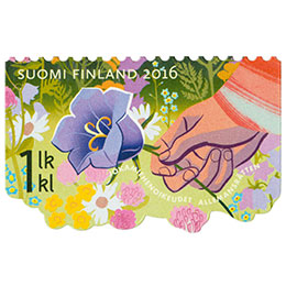 Jokamiehenoikeudet - Kukkien poiminta postimerkki 1 luokka