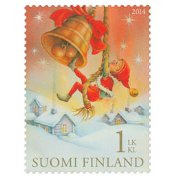 Jouluaamu  postimerkki 1 luokka