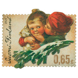 Jouluhalaus  postimerkki 0