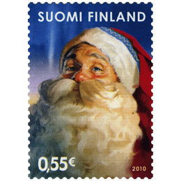 Joulupukki  postimerkki 0