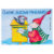 Joulutervehdysten postitus  postimerkki 0