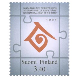 Kansainvälinen perheen vuosi  postimerkki 3