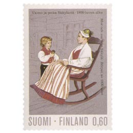 Kansanpukuja - Säkylä  postimerkki 0