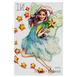 Keijuja - Tähti-teema  postimerkki 1 luokka