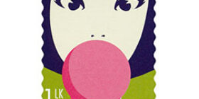 Kesäfiilis - Jäätelötötterö  postimerkki 1 luokka