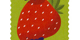 Kesäfiilis - Mansikka  postimerkki 1 luokka