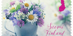 Kesäkukkia  postimerkki kotimaa ikimerkki