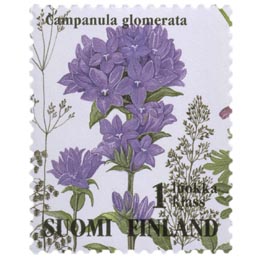 Ketokukkia - Peurankello  postimerkki 1 luokka