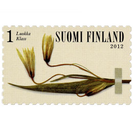 Kevät kukkii - Pikkukäenrieska  postimerkki 1 luokka