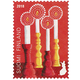 Kodin kynttilät  postimerkki kotimaa ikimerkki