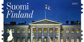 Linnan juhlat - Presidentin linna  postimerkki kotimaa ikimerkki