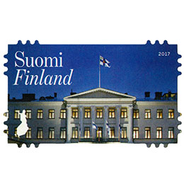Linnan juhlat - Presidentin linna  postimerkki kotimaa ikimerkki
