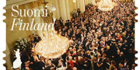 Linnan juhlat - Tanssi  postimerkki kotimaa ikimerkki