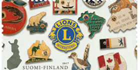 Lions-järjestö 100 vuotta  postimerkki kotimaa ikimerkki