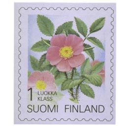 Maakuntakukat - Karjalan ruusu  postimerkki 1 luokka