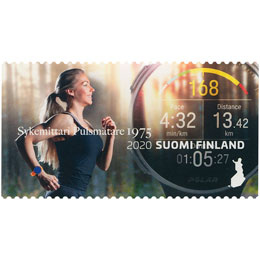 Made in Finland - Sykemittari  postimerkki kotimaa ikimerkki