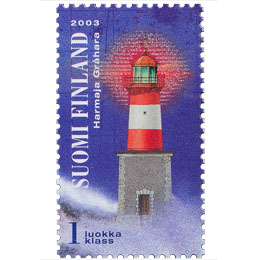 Majakat - Harmaja  postimerkki 1 luokka