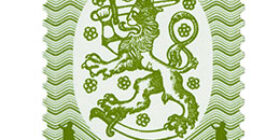 Malli 1917 Saarinen vihreä postimerkki kotimaa ikimerkki