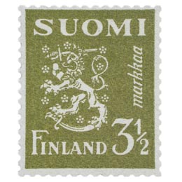 Malli 1930 Leijona oliivi postimerkki 3