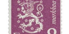 Malli 1930 Leijona violetti postimerkki 2 markka