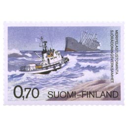 Meripelastustoiminta postimerkki 0