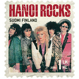 Million miles away - Hanoi Rocks  postimerkki 1 luokka
