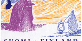 Muumit: neuvoja hyvään elämään - Rohkeus  postimerkki kotimaa ikimerkki