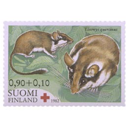 Nisäkkäitä - Tammihiiri  postimerkki 0