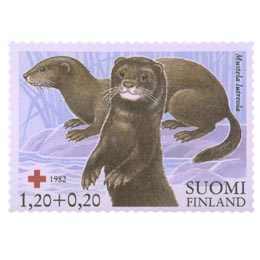 Nisäkkäitä - Vesikko  postimerkki 1