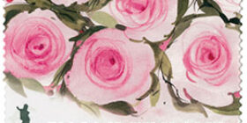 Onnenkukkia - Ruusupioni  postimerkki kotimaa ikimerkki