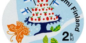 Onnenpuu - Kakku  postimerkki 2 luokka