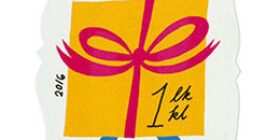 Onnitellen - Lahjapaketti postimerkki 1 luokka