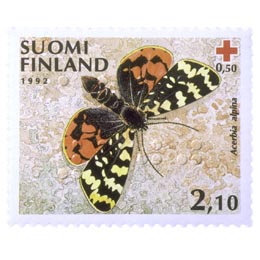 Perhosia - Pohjansiilikehrääjä  postimerkki 2