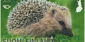 Pihapiirin vierailijat - Siili  postimerkki kotimaa ikimerkki