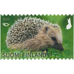 Pihapiirin vierailijat - Siili  postimerkki kotimaa ikimerkki