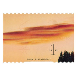 Pilviä - Hahtuvapilvi  postimerkki 1 luokka
