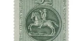 Postimerkkinäyttely vihreä postimerkki 12 markka