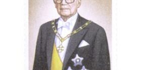 Presidentti Kekkonen 80 vuotta  postimerkki 1