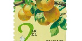 Puutarhan hedelmiä - Omena  postimerkki 2 luokka