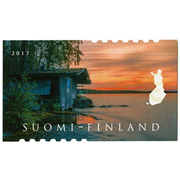 Sauna - Saarijärvi  postimerkki kotimaa ikimerkki