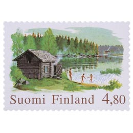 Sauna  postimerkki 4